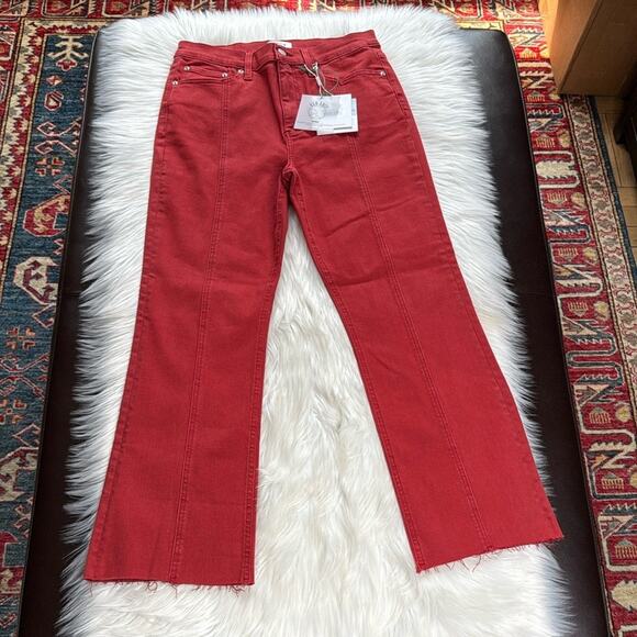 Pistola Rouge Lennon High Rise Crop Boot Jeans - Picture 2 of 11